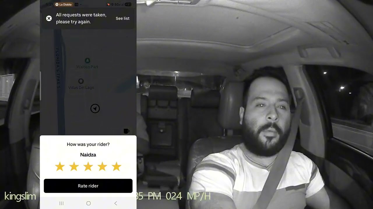 Resultado real del Viernes 9 de Enero trabajando en Uber | Broward County, FL