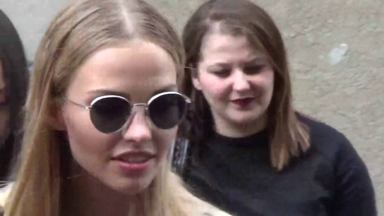 Top model Sasha LUSS @ Paris 25 june 2016 Fashion Week show Balmain / juin