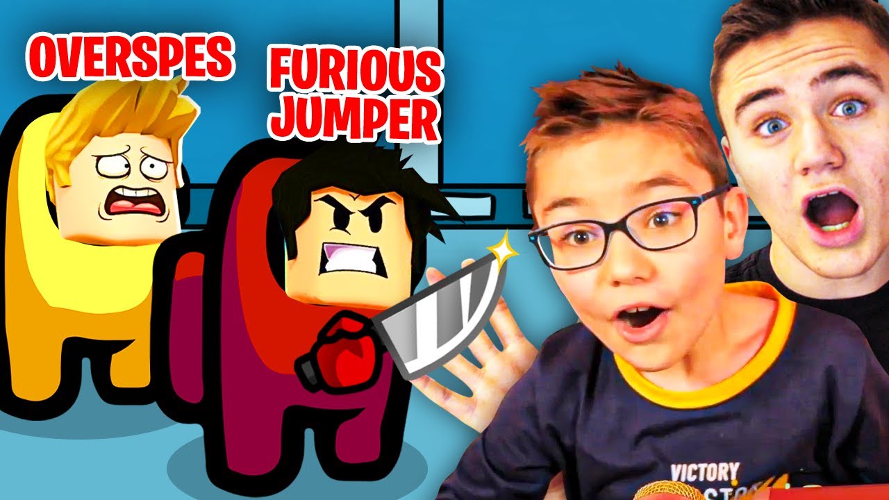 J'AFFRONTE FURIOUS JUMPER & OVERSPES SUR AMONG US ! (Ft. Néo The One)