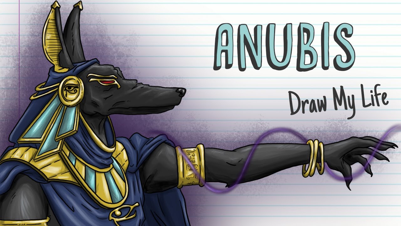 ANUBIS, THE LORD OF THE NECROPOLIS | Draw My Life