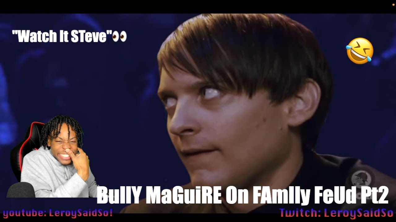 Bully Maguire on Family Feud 2 + Im Back Song And More! | REACTION!!😭 (Toby IS BACk!!🤣)