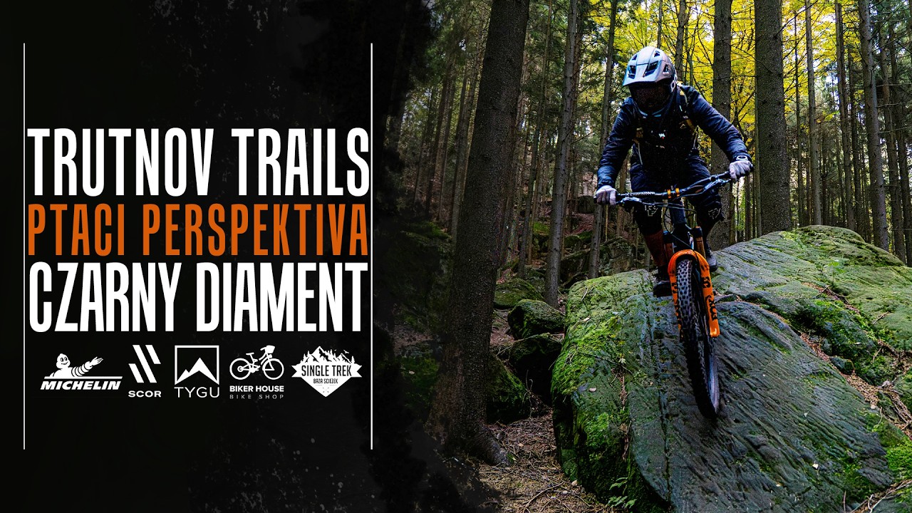 Trutnov Trails - Ptač&iacute; perspektiva // Czarny Diament // Czechy, Sudety // Trasy Enduro MTB
