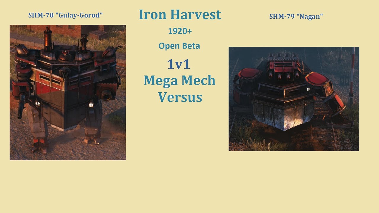 Iron Harvest-(Open Beta) SHM-70 Gulay-Gorod vs SHM-79 Nagan