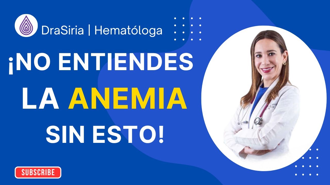 ¡Sin esto no entiendes la anemia! Metabolismo del hierro explicado por hematóloga – Clase Medicina