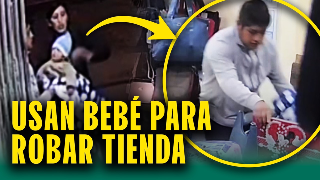 Pidi&oacute; ayuda a la vendedora para distraerla y robar el local: Polic&iacute;a ya les sigue los pasos