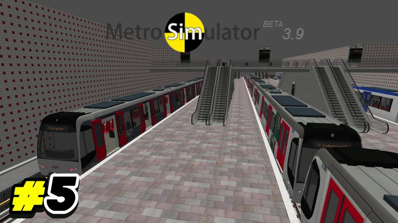 Играю в Metro Simulator #5