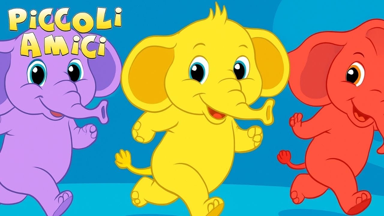 Due Elefanti 🐘🎶 e le Canzoni Più Divertenti per Bambini!