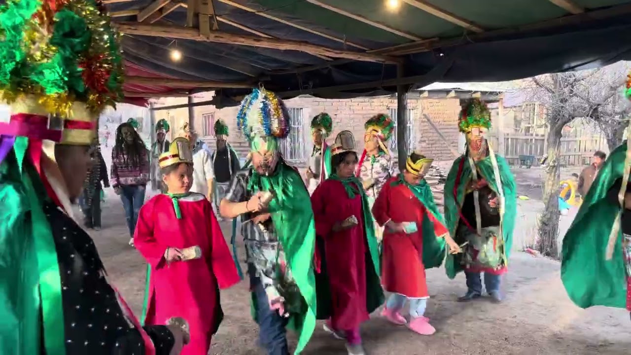 Matachines familia Ruiz y Bustillos el largo maderal