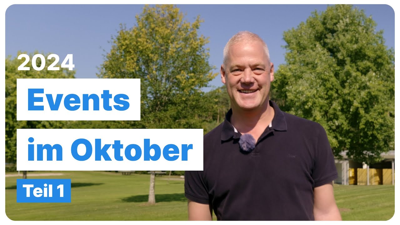 Veranstaltungen im Oktober 2024 | Teil 1