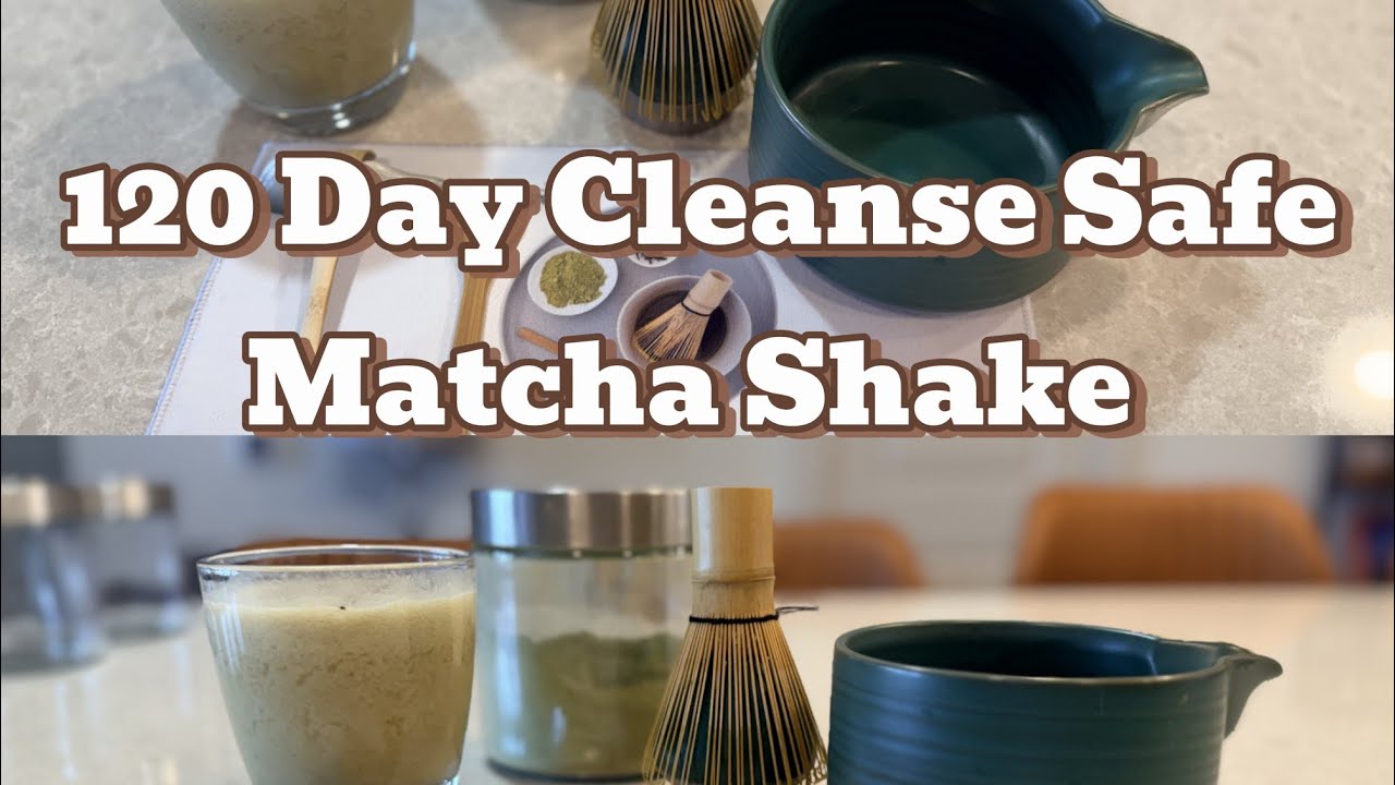 100% Raw Matcha Shake - 120 Day Cleanse Safe
