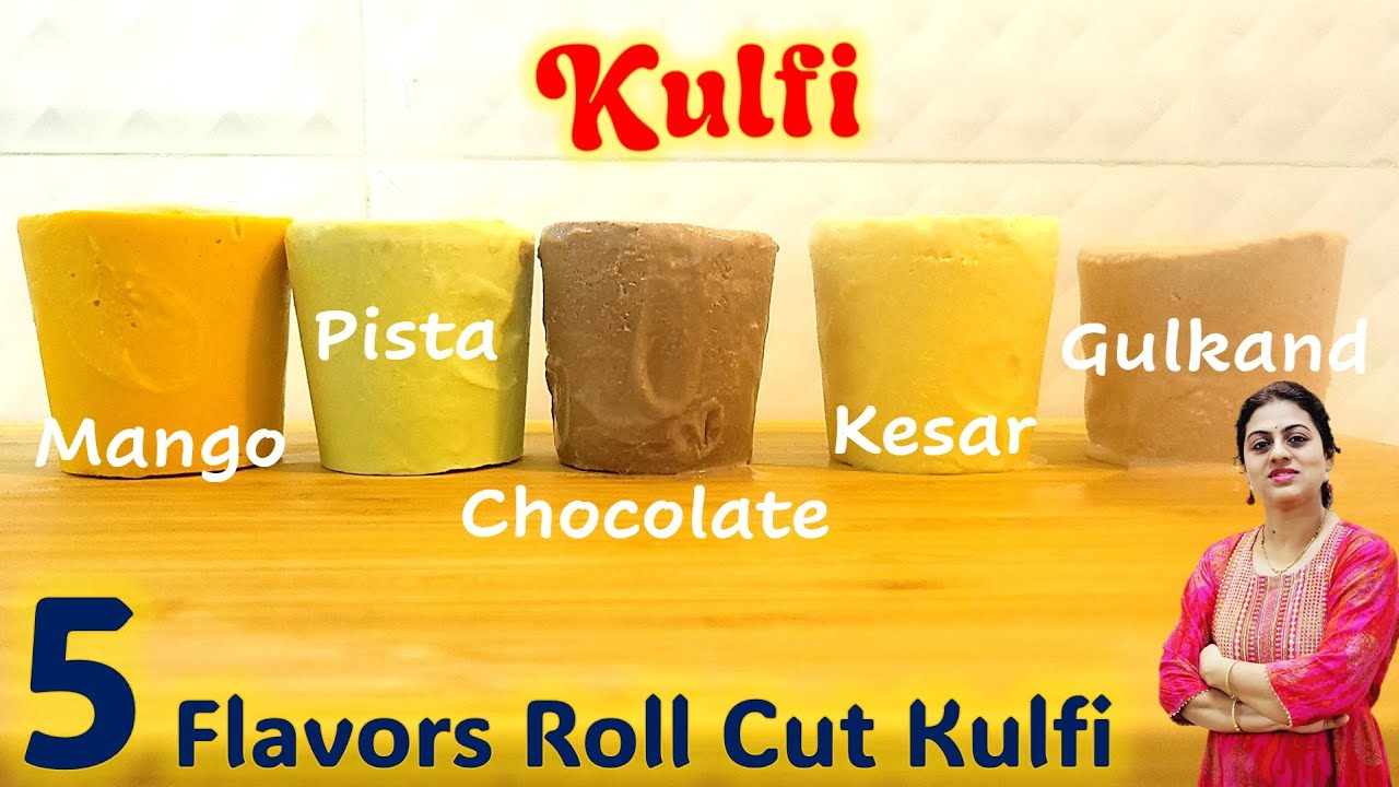 The BEST Roll Cut Kulfi Recipe EVER