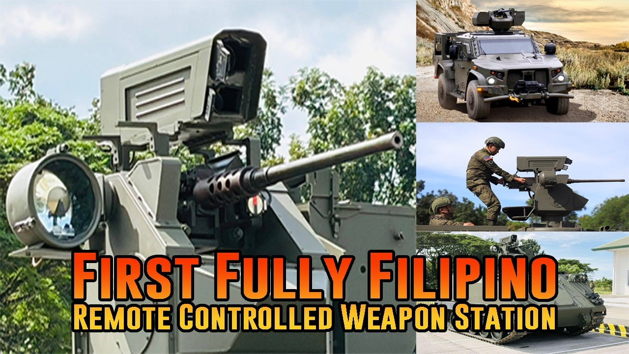 Philippine Army Unveils First Fully Filipino-Made Remote Weapon Station