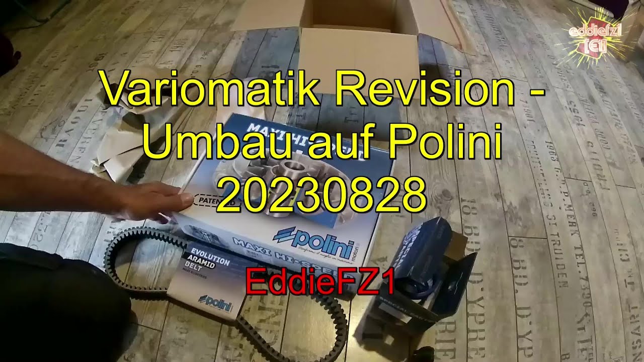 Variomatik Update/Revision - Umbau auf Polini - Honda SH 300i, 20230828