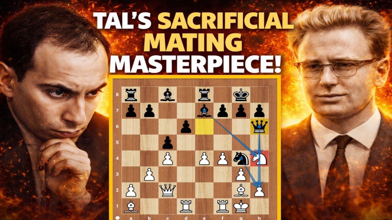 Tal&rsquo;s Relentless Kingside Storm Ignites a Brilliant Sacrificial Checkmate Masterpiece