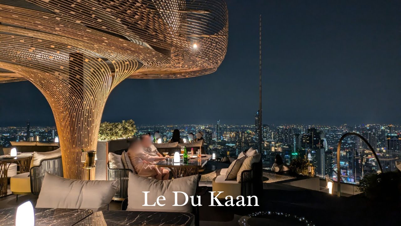 【Le Du Kaan（ル・ドゥ・カーン）】チョンノンシー駅直結！絶景を望むルーフトップバー＆レストラン