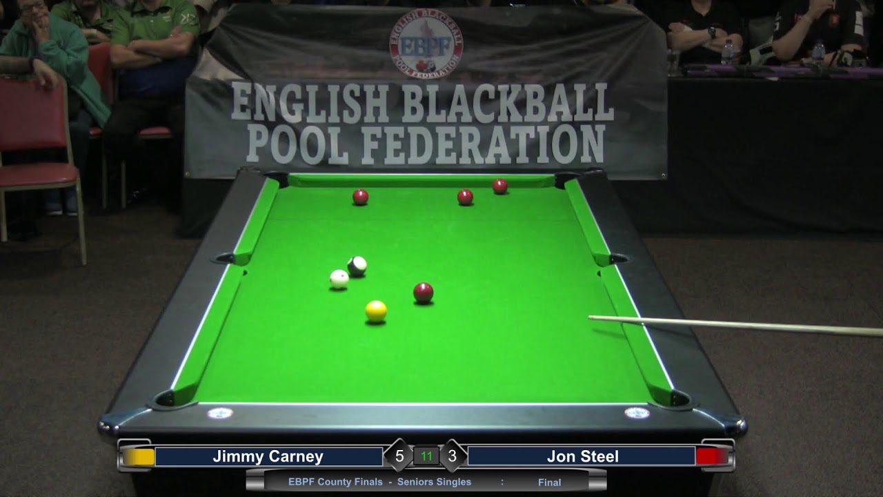2023 EBPF County Finals - Seniors Singles - Final - Jimmy Carney v Jon Steel