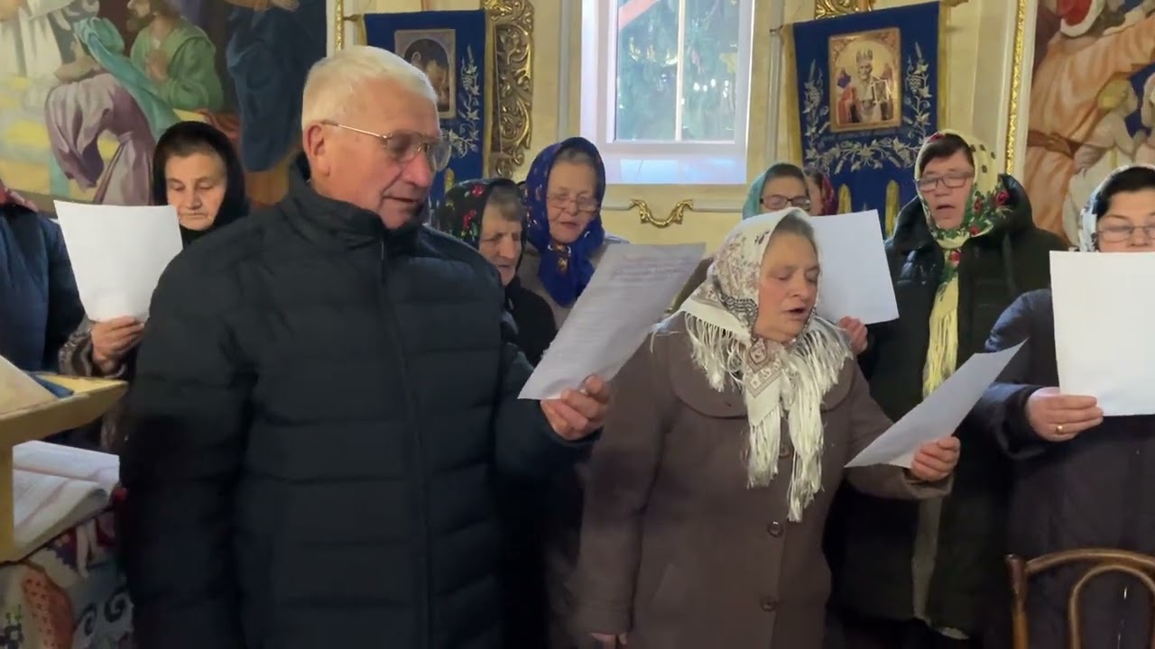 Минають дні старого року ✨❄️🌲Церковний хор села Кадубівці Чернівецької області