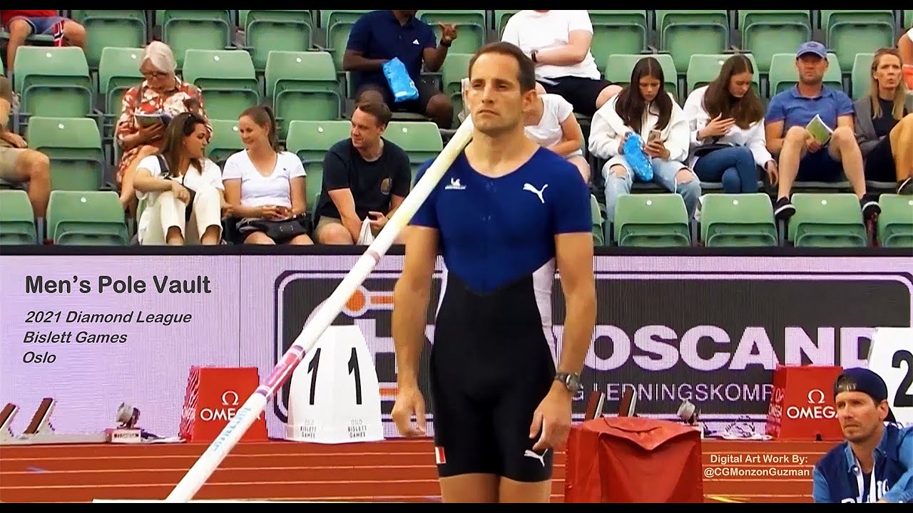 Men's Pole Vault.  Bislett Games.  Diamond League.  Bislett Stadion, Oslo.  July 1, 2021.