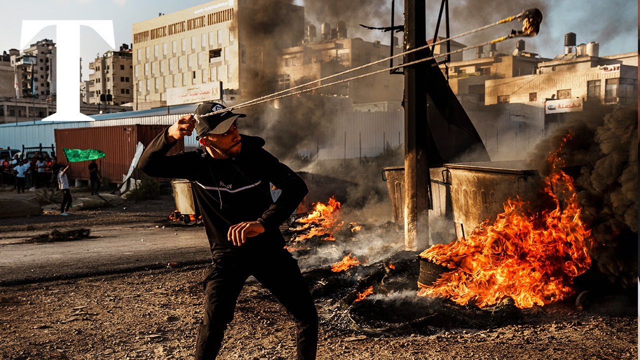 Protests erupt in Beit El on &lsquo;day of rage&rsquo;