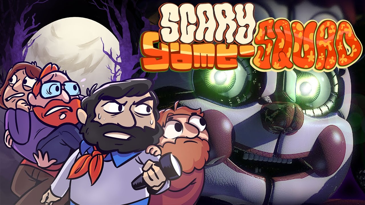 Keeping Robots Down | Five Nights at Freddy's Sister Location Part 1 Scary Game Squad