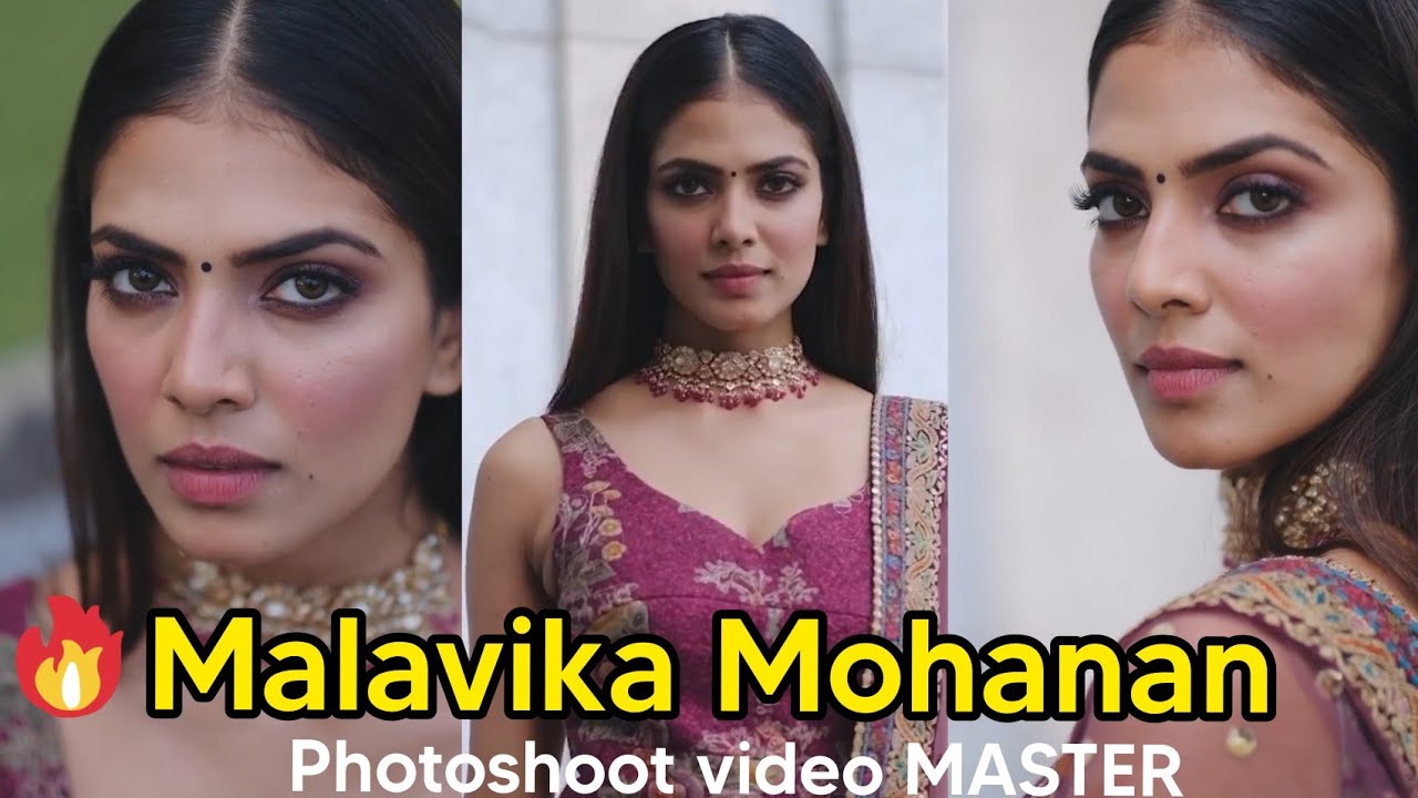 Malavika Mohanan - MASTER🔥 Photoshoot 😍 Video #master #malavika #malavikamohanan