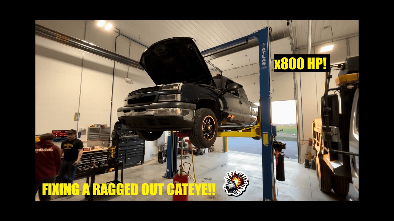 Fixing a ragged out cateye