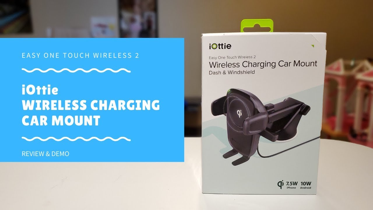 iOttie Wireless Charging Car Mount Unboxing and Review