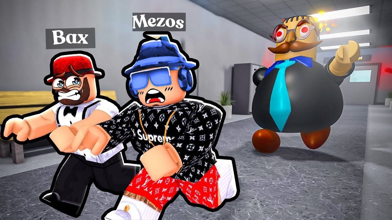 Roblox Lekin Yovuz XO'JAYIN Ishxonasidan Men va Bax Qochamiz