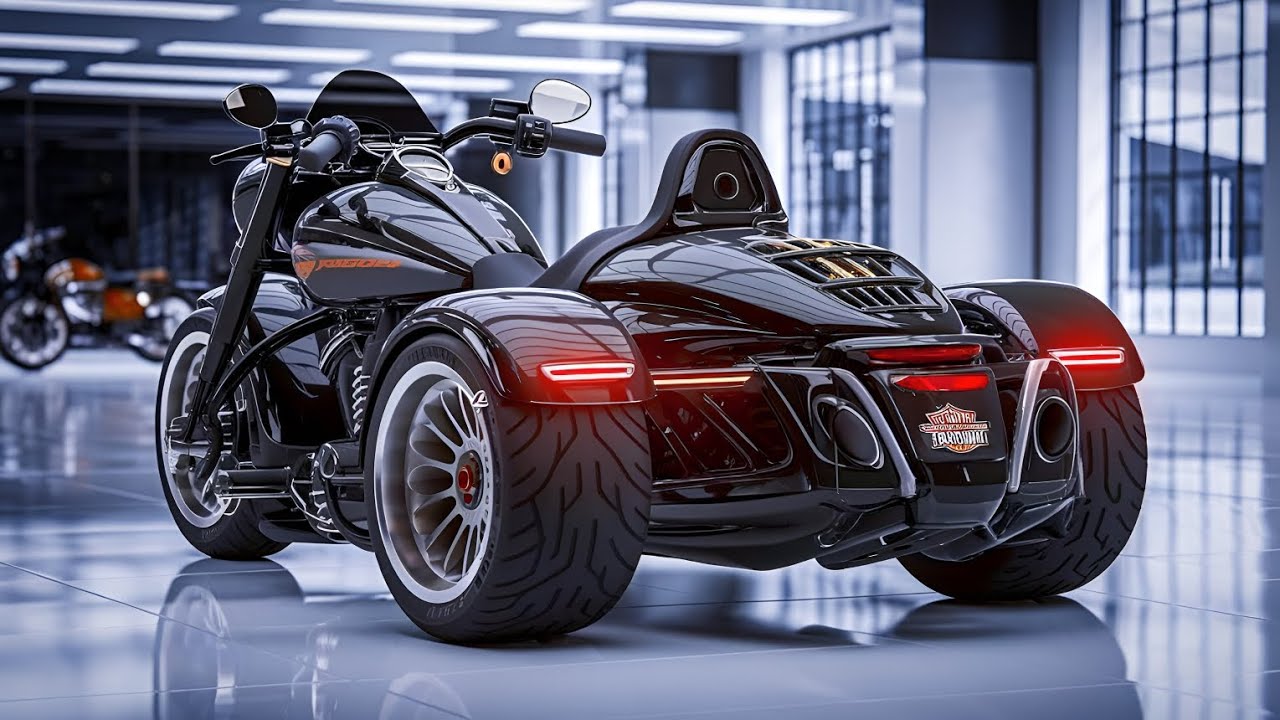 Harley-Davidson Freewheeler Trike 2025 года — лучший трехколесный круизер!