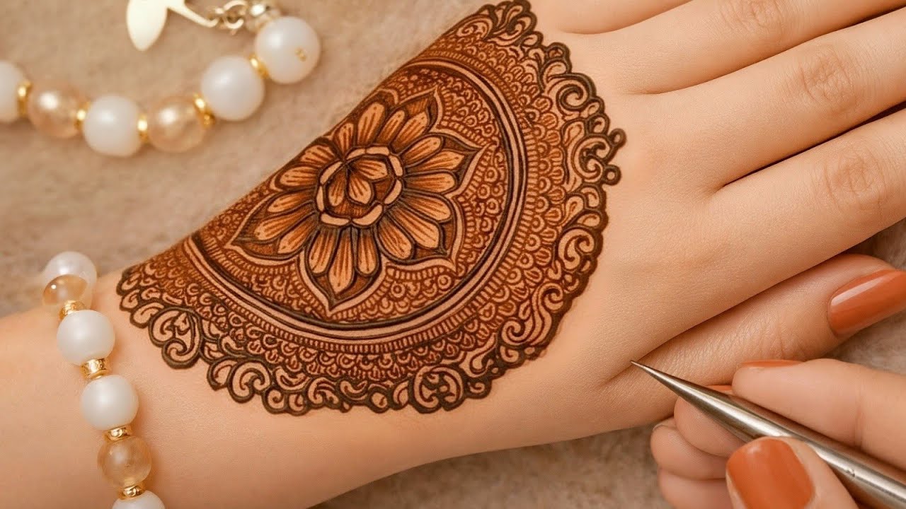 Unique and Beautiful Pakistani mehndi design|| floral🌺 n peacock 🦚 mehandi design 💞🌿