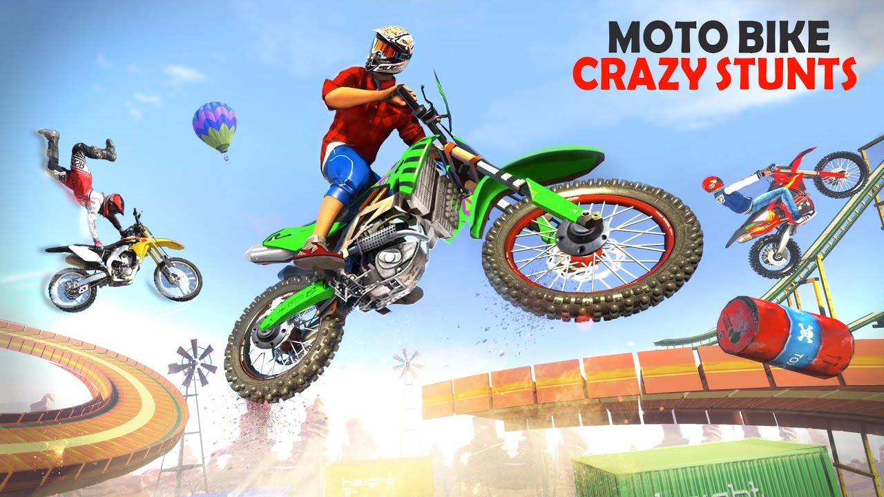 Top 🤠 Stunt bike game || bike game ||gaming addiction..