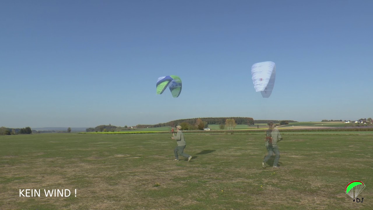 RC-Paragliding Vergleich Skyman CrossAlps und Hybrid 3.0 mit Gondel