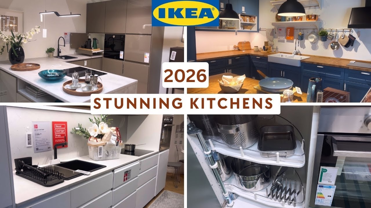 IKEA’s New Kitchen Designs for 2026 Are Surprisingly Beautiful