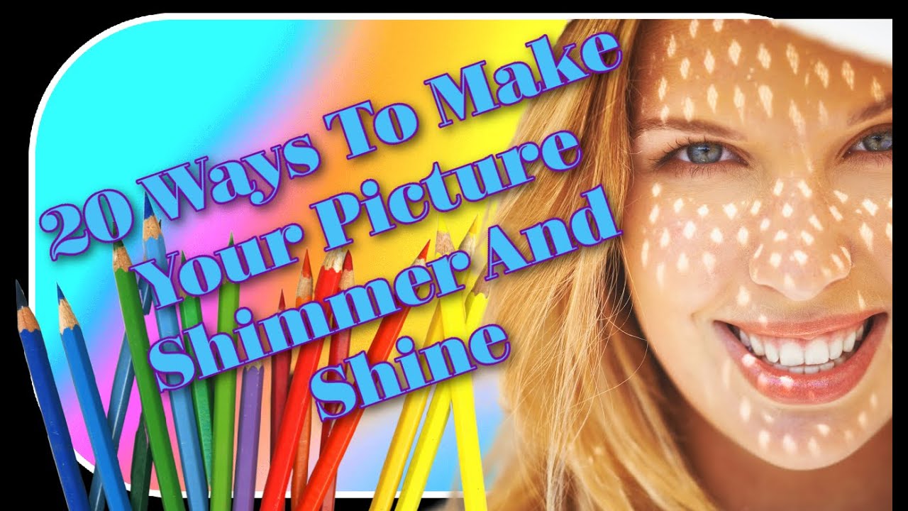 20 Ways To Make Your Coloring Books Shimmer, Shine And Iridesce