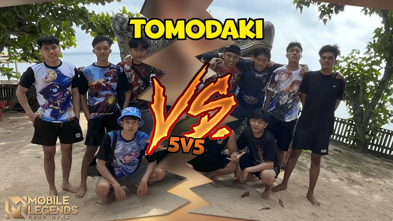 TOMODAKI LIGA PANAS🔥 5 VS 5 MOBILE LEGENDS!!😈