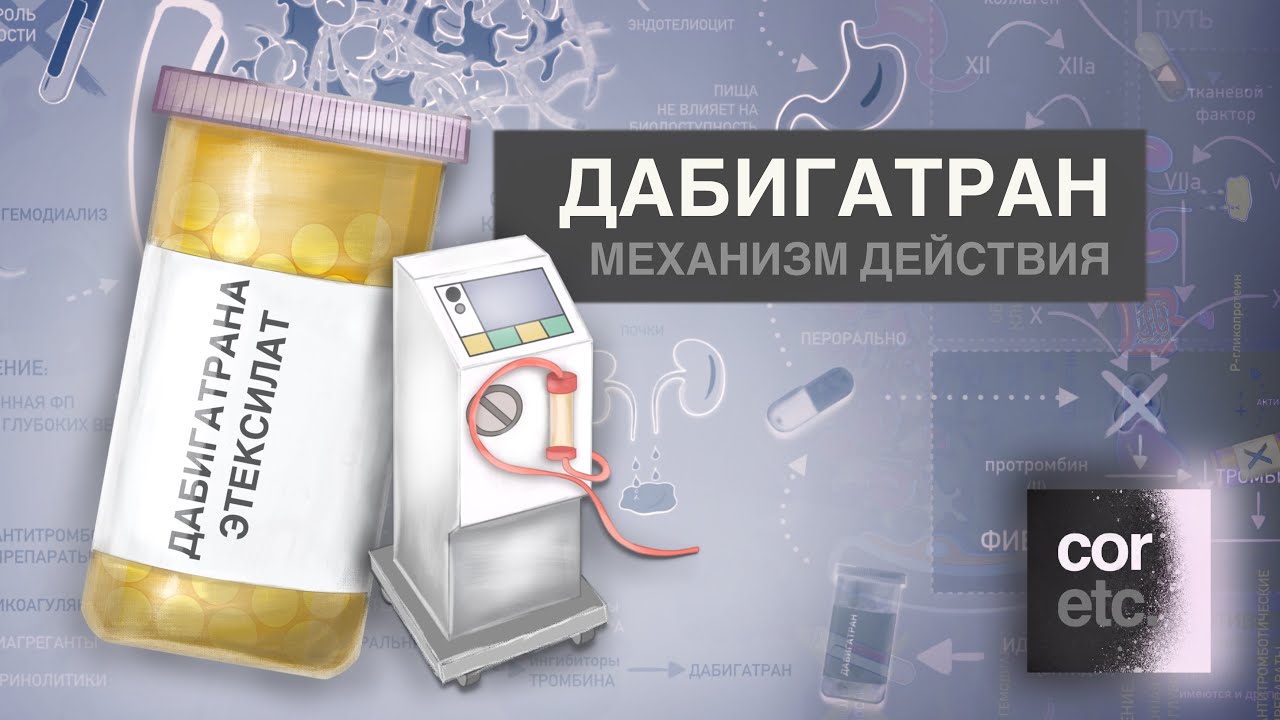 Как работает Дабигатран?