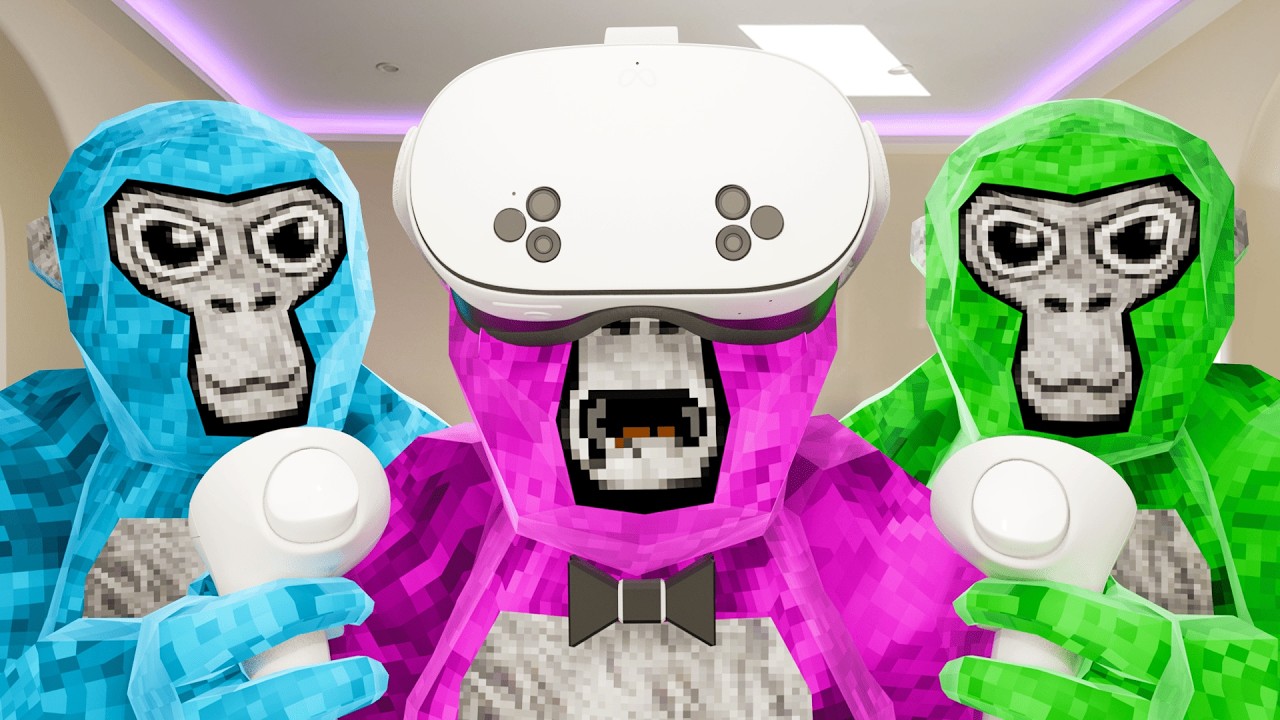 3 Guys, 1 Headset (Gorilla Tag)