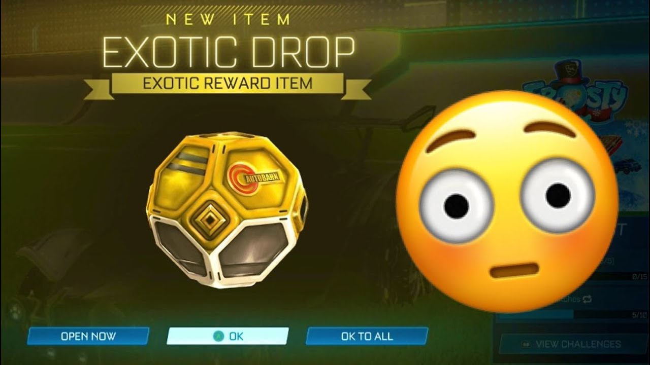 Rocket League's *EXOTIC DROP* Has A HUGE Problem...