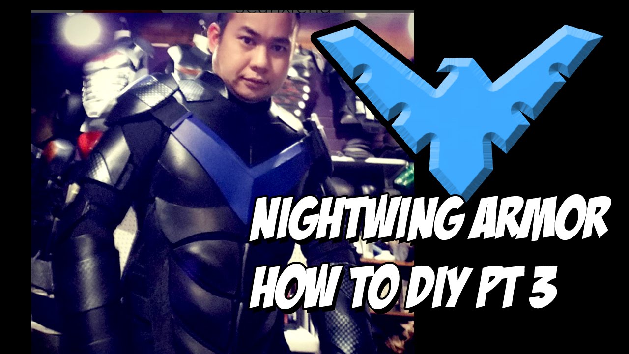 Nightwing How to DiY Cosplay costume body Armor