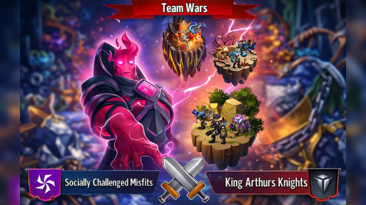 Monster legends team wars log