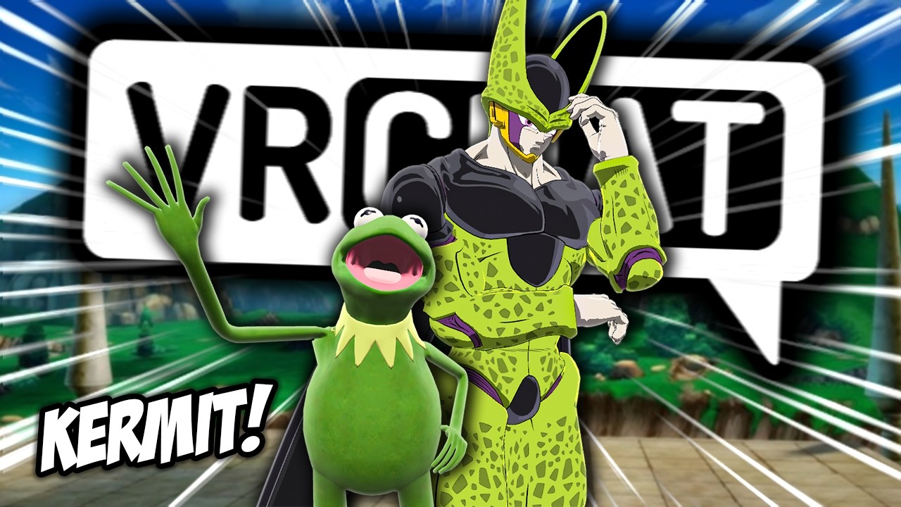 KERMIT THE FROG & CELL FIGHT EVERYONE IN VRCHAT! | The Muppets | VRChat Funny Moments