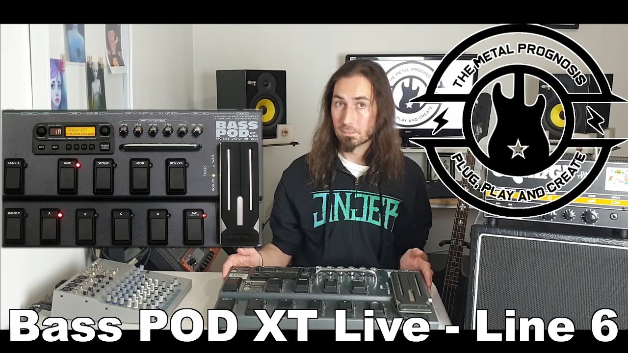 Line 6 Bass Pod XT Live - Pedal to the Metal