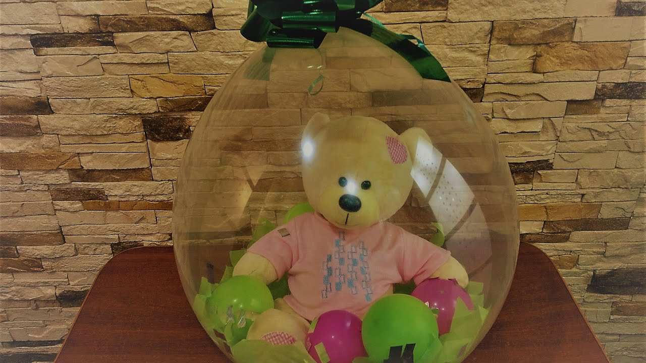Как упаковать подарок в шар , шар сюрприз/surprise ball how to package the gift in a balloon