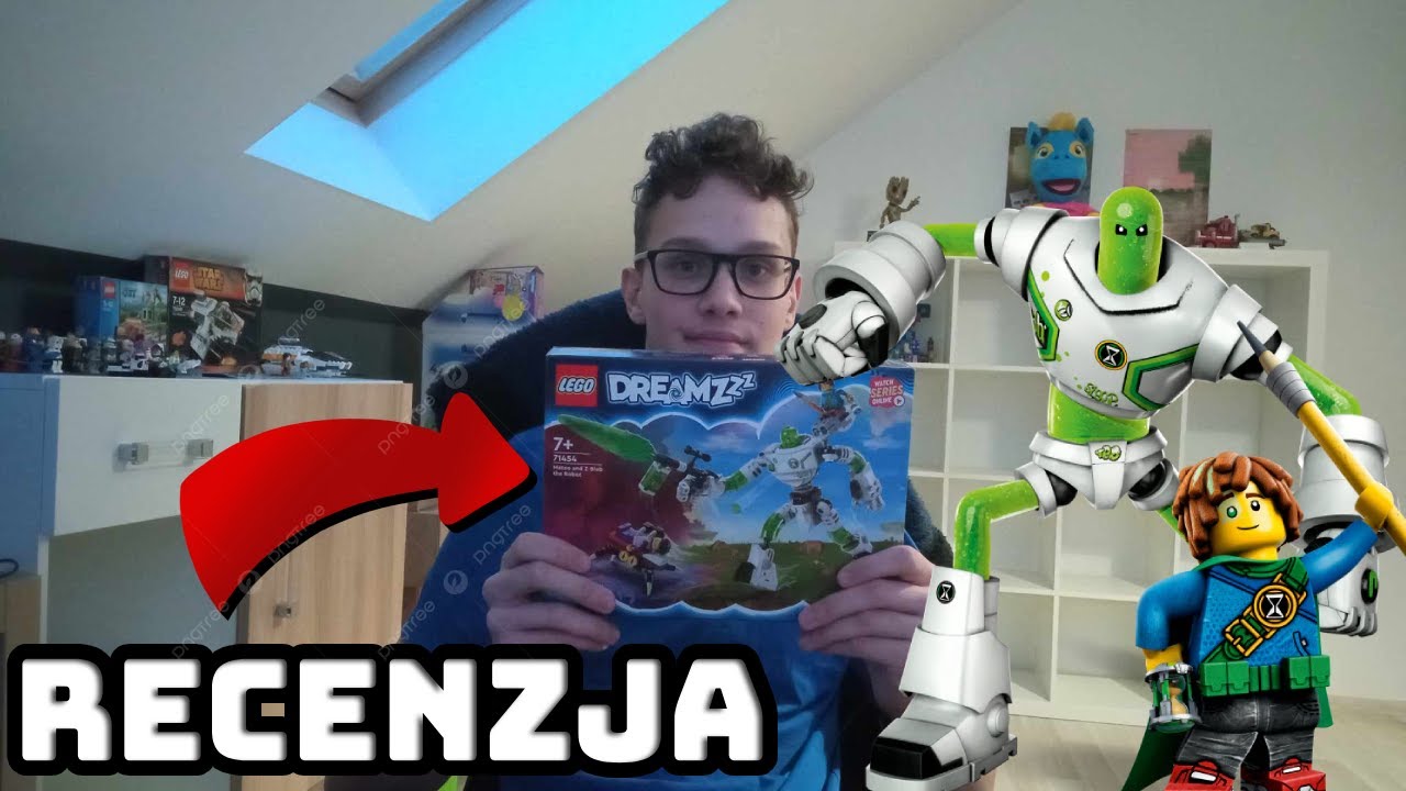 LEGO DREAMZZZ MATEO I ROBOT Z-BLOB RECENZJA😁😁😁(71454)