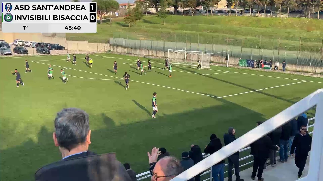 Asd Sant’andrea vs Invisibili Bisaccia/ 1 tempo