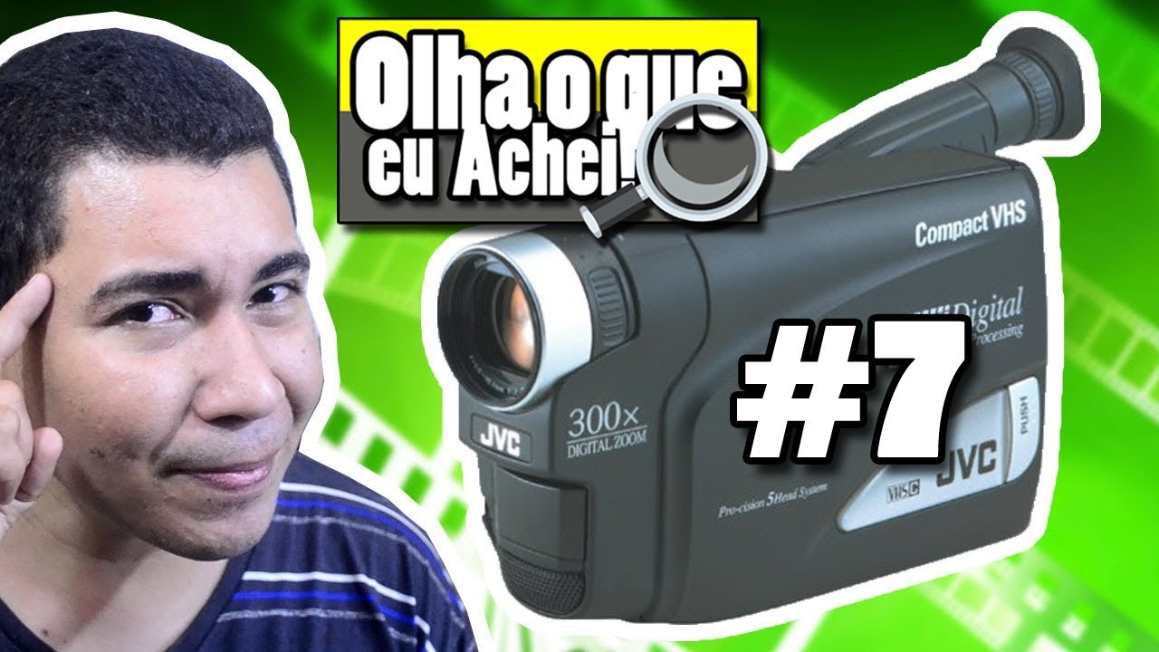 Desmontando uma filmadora VHS compacta JVC!