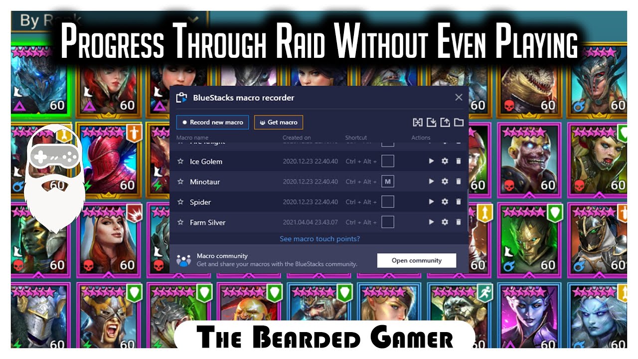Raid : Shadow Legends | Using Bluestacks to Automate your Progress + Tip for free silver
