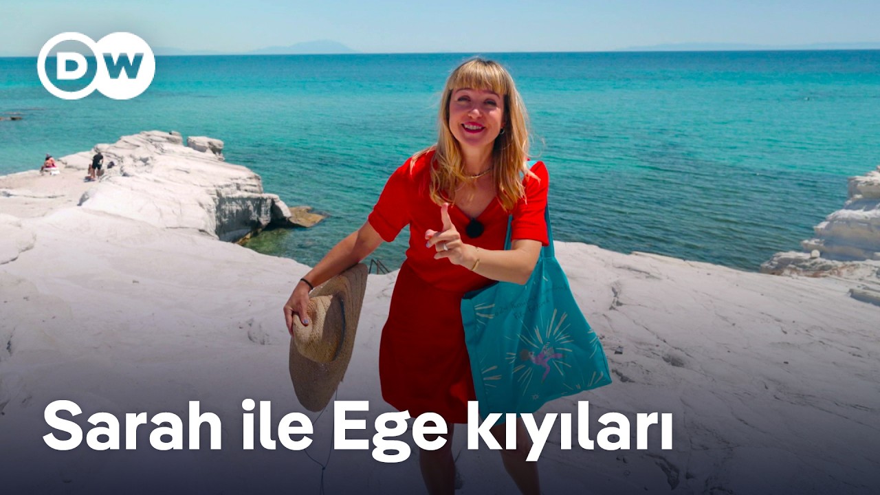 Çeşme, Alaçatı ve Urla'yı karış karış gezdi, gördüklerine çok şaşırdı