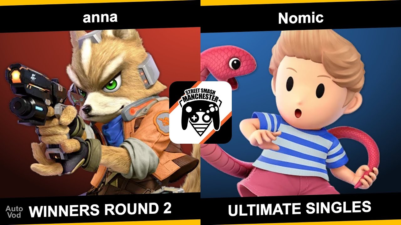 anna (Fox, Ridley) vs Nomic (Lucas) - StreetSmash 5 Losers Semi-Finals