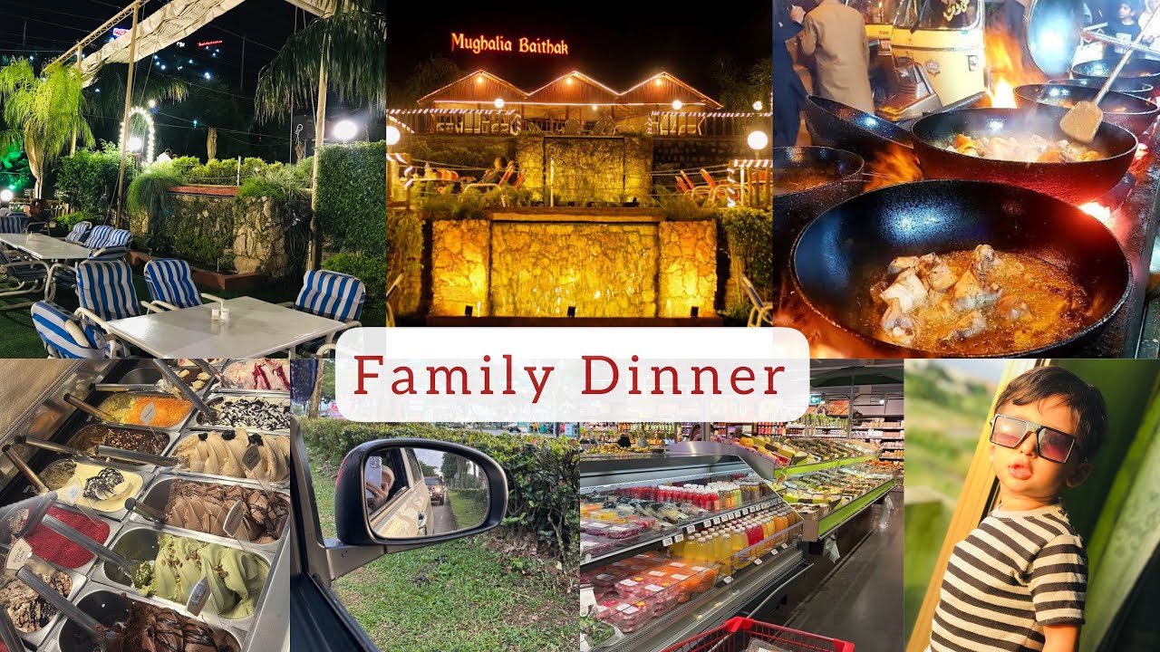 Dinner With Family|Mughalia Baithak Restaurant Wah Cantt|Food Review